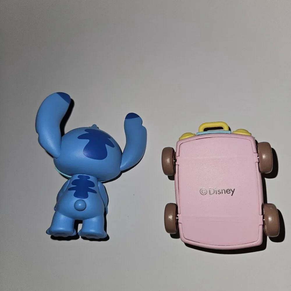 Miniso Disney Stitch Trip + Scrump Doll Figures in Wagons Lot (Blind Bag Toys)